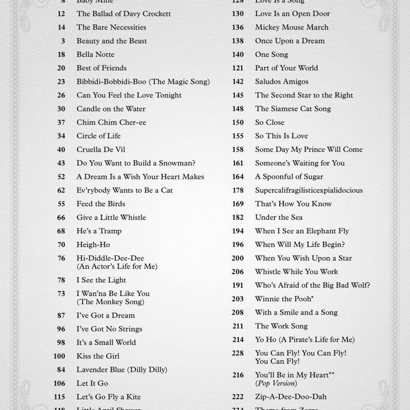 HL - Disney Collection Piano - 3rd Ed