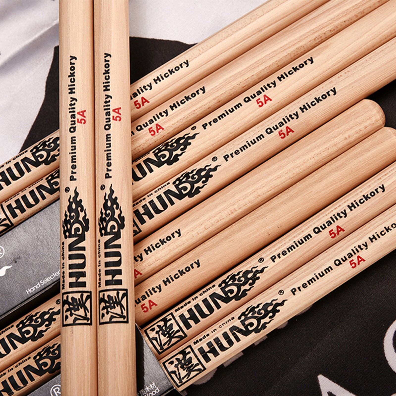 HanFlag Premium Drumstick - 5A Hickory Natural