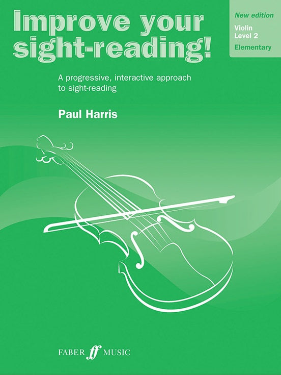 Improve your Sight Reading Violin Grade 2 by Paul Harris