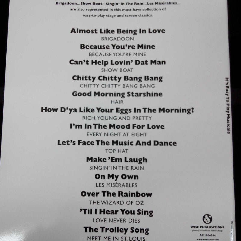 MSL Its East To Play Musicals