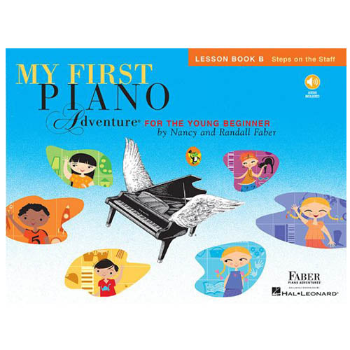 My First Piano Ad for the Young Beginner - Lesson Bk B w Online Audio