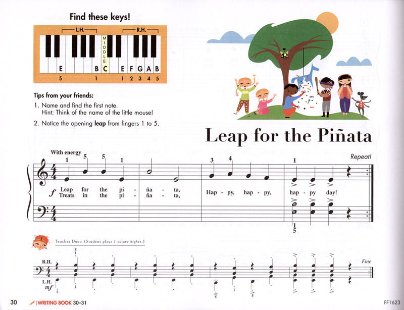 My First Piano Ad for the Young Beginner - Lesson Bk C w Online Audio
