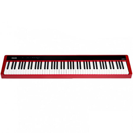 NUX Digital Piano -NPK-10 (Red) - with X Stand