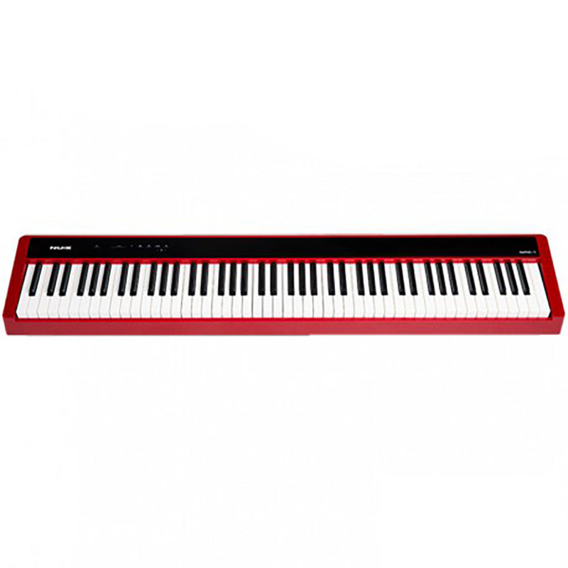NUX Digital Piano -NPK-10 (Red) - with X Stand