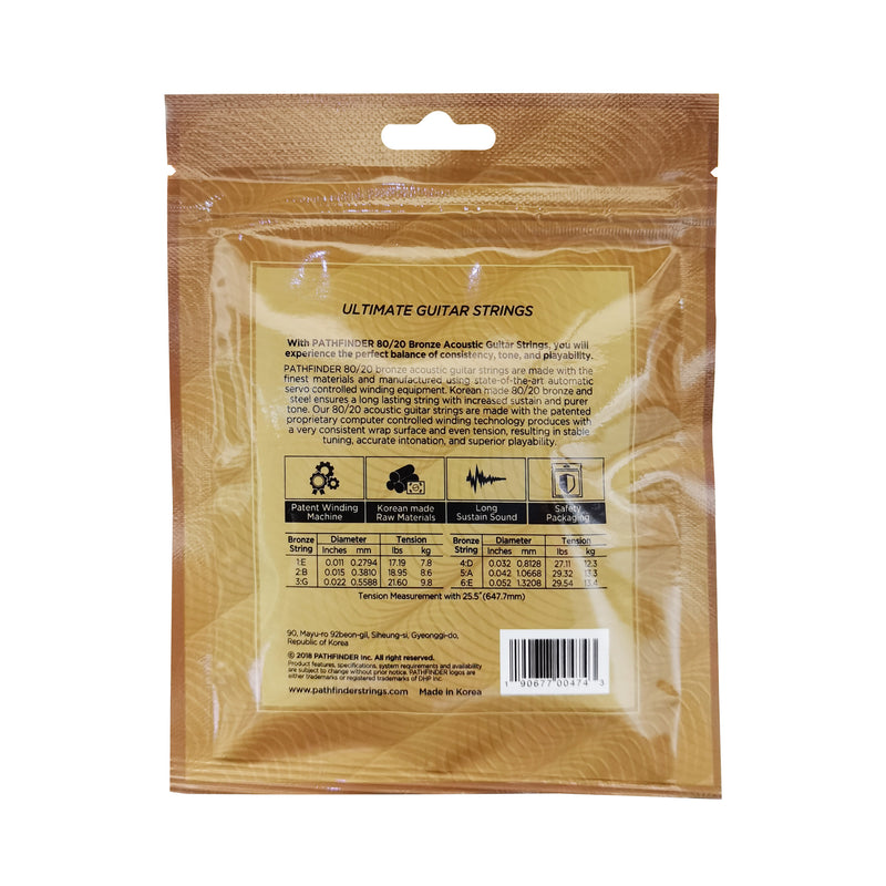 Pathfinder PBR-1052 Phosphor Bronze Acoustic Guitar String