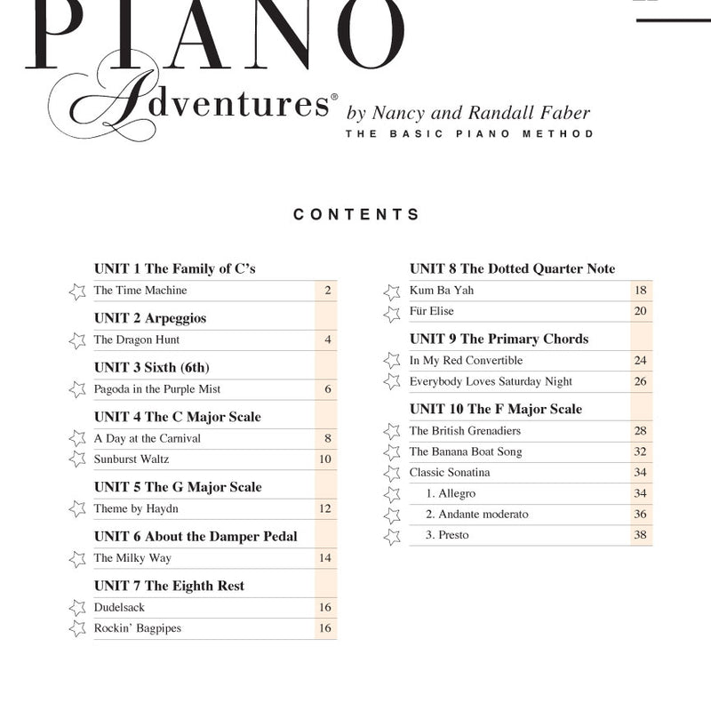 Piano Adventure - Level 2B - Performance Bk
