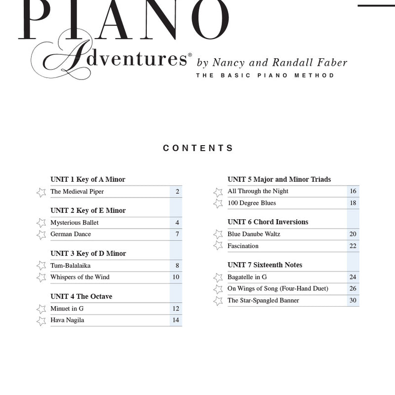 Piano Adventure - Level 3B - Performance Bk