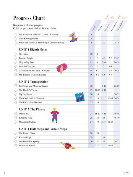 Piano Adventure - Level 2A - Lesson Bk