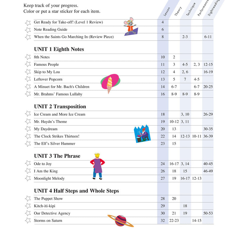 Piano Adventure - Level 2A - Lesson Bk
