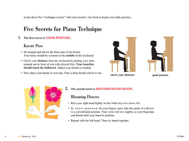 Piano Adventure - Primer Level - Technique & Artistry Bk