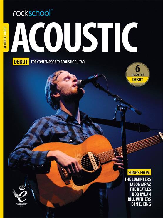 Rockschool Acoustic Guitar Debut 2019 Book singapore sg