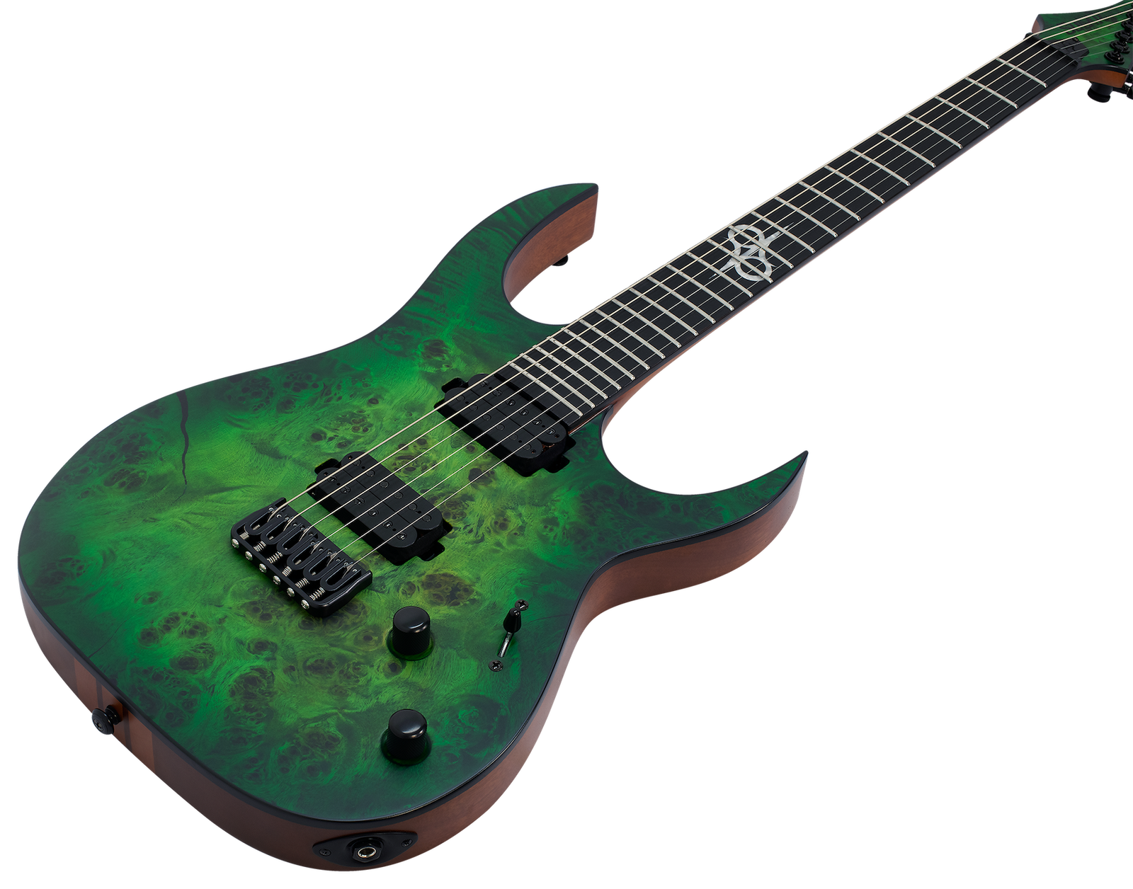 SOLAR S1.6HLB Electric Guitar - Lime Burst Matte