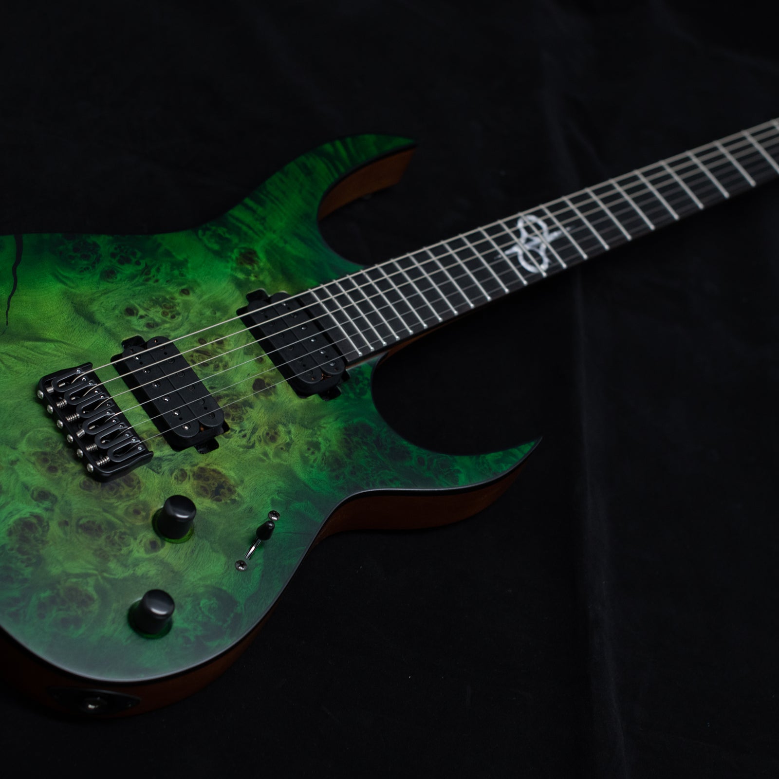 SOLAR S1.6HLB Electric Guitar - Lime Burst Matte