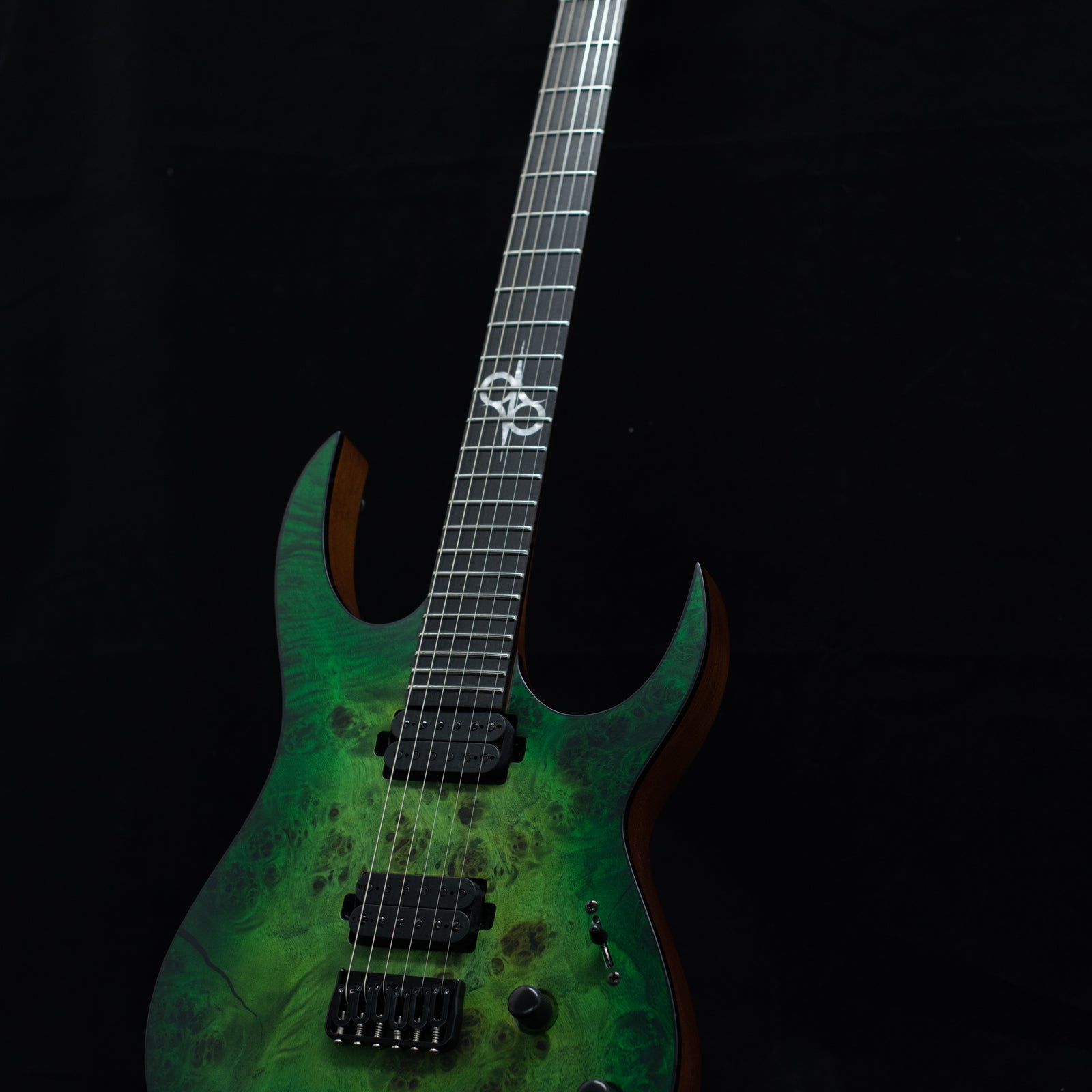 SOLAR S1.6HLB Electric Guitar - Lime Burst Matte