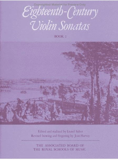 Eighteenth-Century Violin Sonatas Book 2
