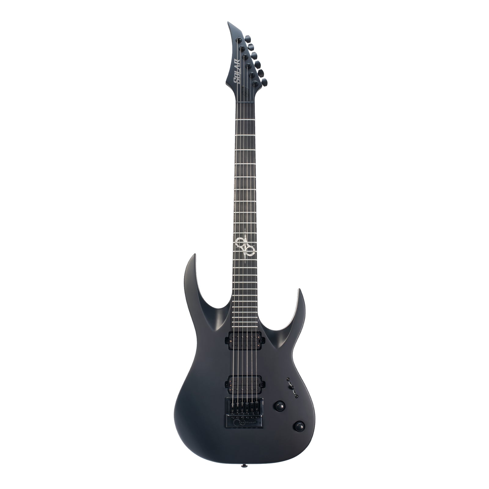SOLAR A1.6C Electric Guitar - Carbon Black Matte