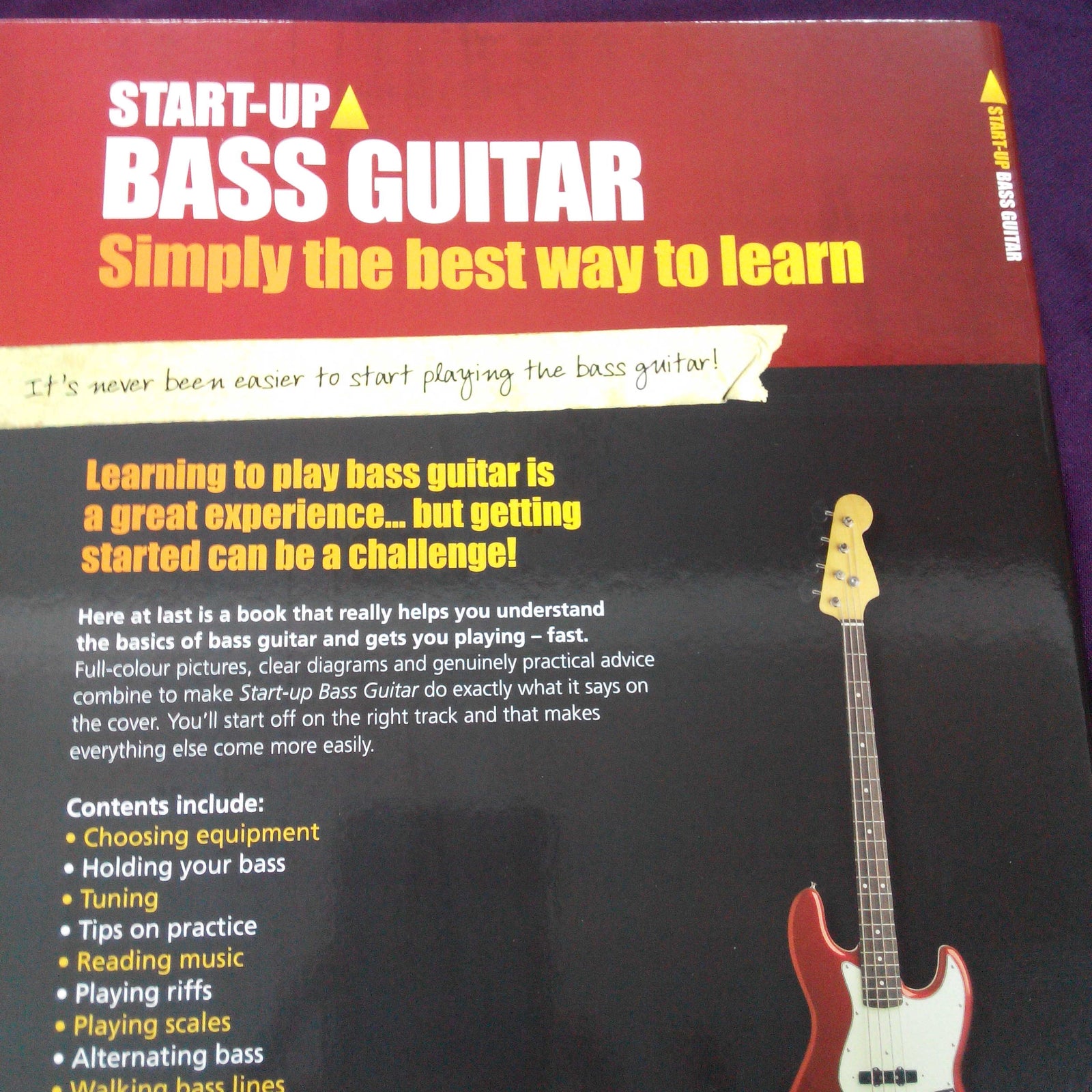 MSL Startup Bass Guitar BGtr Bk