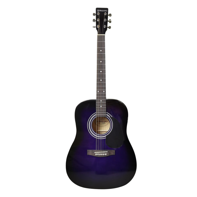 Suzuki SDG-6PK Acoustic Guitar Package Purple Burst (PS