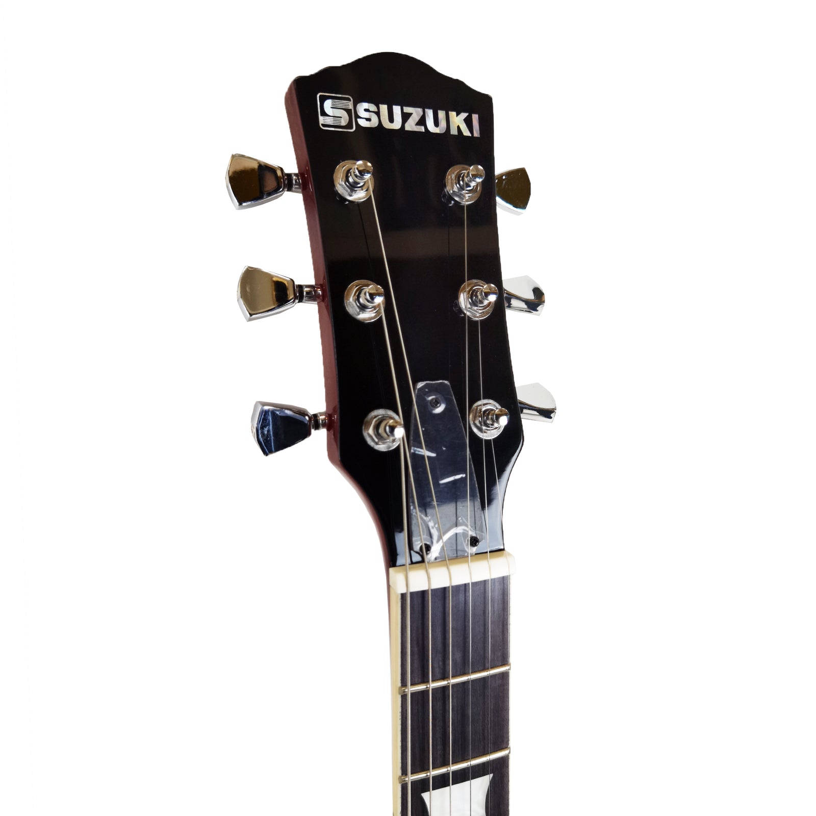 Suzuki SLS-5 Electric Guitar Flame Top, Cherry Sunburst (CS)