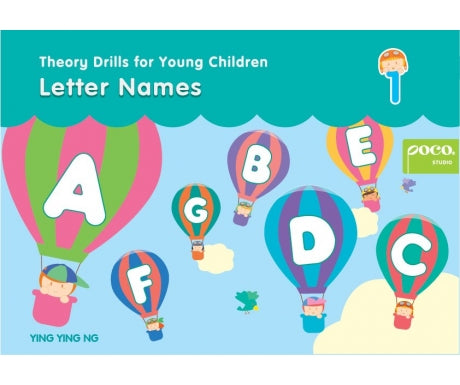 Theory Drill for Young Children - BK 1: Letter Names