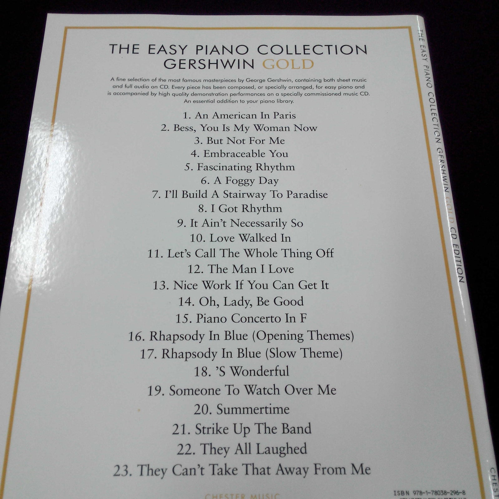 MSL EPF Coll Gershwin Gold Easy PF Bk/CD