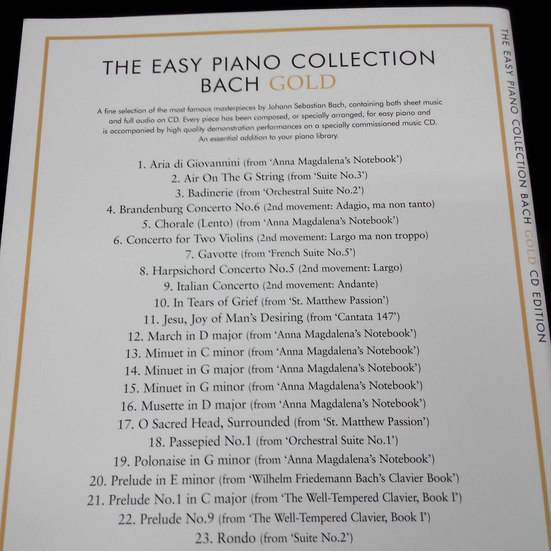 MS EPF Coll Bach Gold