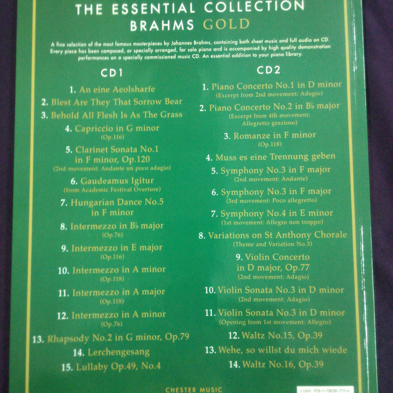 MS Ess Coll Brahms Gold