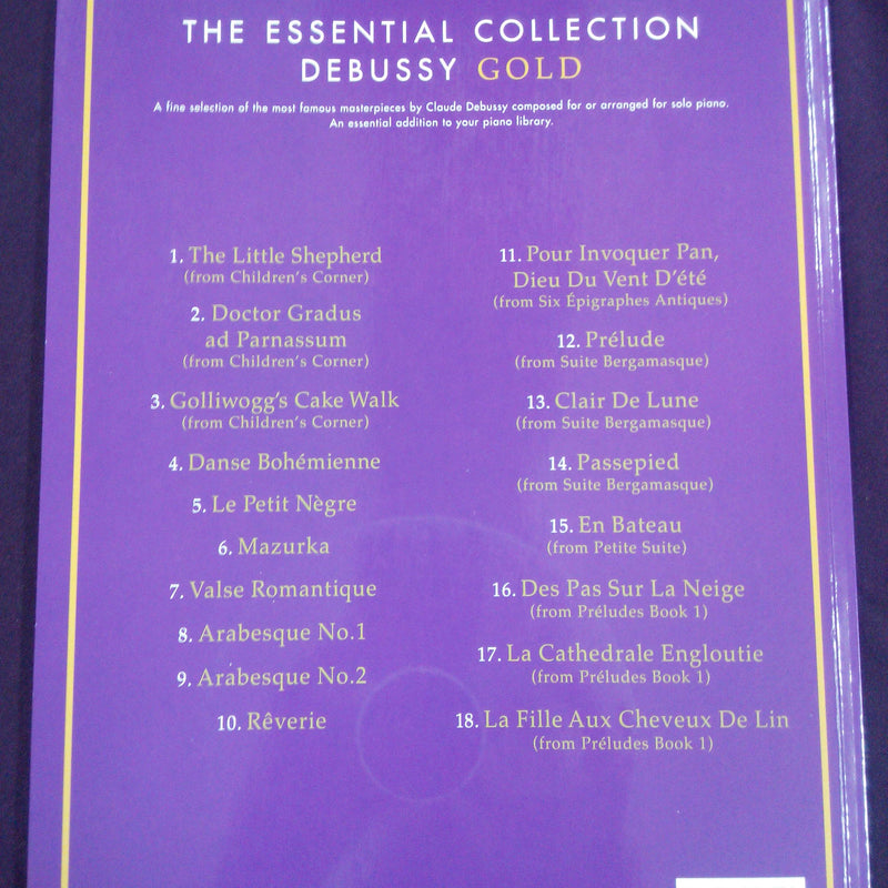 MS Ess Coll Debussy Gold