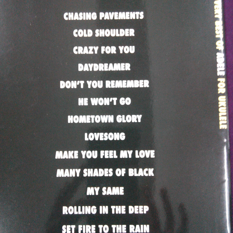 MSL Adele The Very Best of For Uke Bk