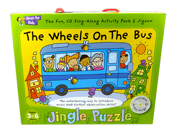 The Wheels on the Bus - Activity Pack with CD singapore sg