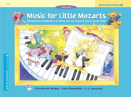 Alfred's Music for Little Mozart Music Recital Book 3