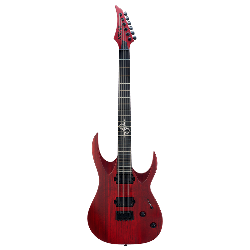 SOLAR A2.6TBR Electric Guitar -Trans Blood Red Matte