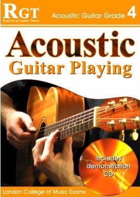 LCM Exam - Acoustic Guitar Playing Grade 4 Book singapore sg