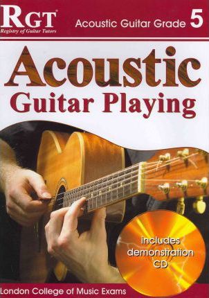 LCM Exam - Acoustic Guitar Playing Grade 5 Book singapore sg