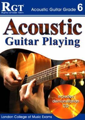 LCM Exam - Acoustic Guitar Playing Grade 6 Book singapore sg