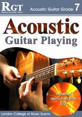 LCM Exam - Acoustic Guitar Playing Grade 7 Book singapore sg