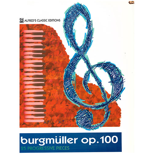 Burgmuller Op.100 25 Progressive Pieces - Alfred's Classic Editions - Book singapore sg