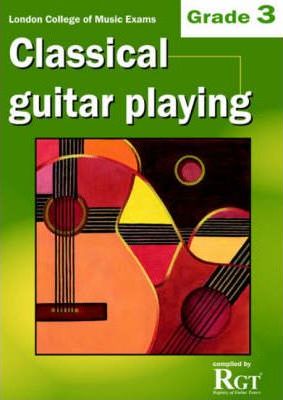 LCM Exam (2009~2018) - Classical Guitar Playing - Book Grade 3 singapore sg