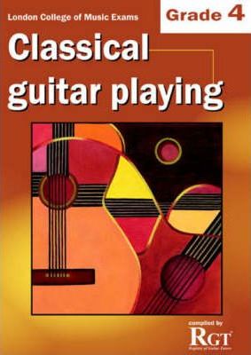 LCM Exam (2009~2018) - Classical Guitar Playing - Book Grade 4 singapore sg