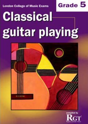 LCM Exam (2009~2018) - Classical Guitar Playing - Book Grade 5 singapore sg