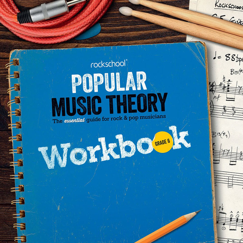 Rockschool Popular Music Theory Workbook Gr 6