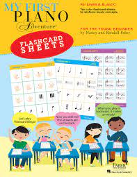 My First Piano Adventure® Flashcard Sheets For The Young Beginner