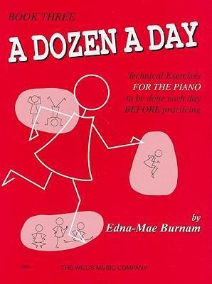 A Dozen A Day by Edna Mae Burnam - Book 3 singapore sg