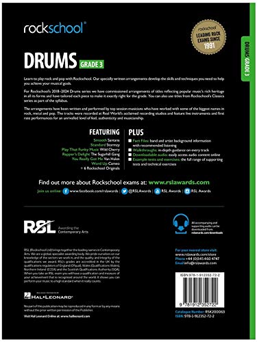 Rockschool Drums Grade 3 (2018)