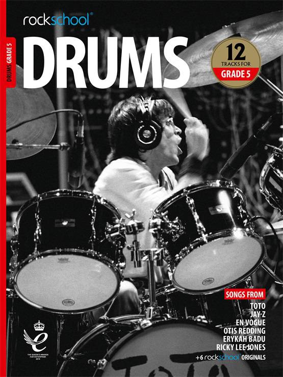 Rockschool Drums - Book Grade 5 (2018) singapore sg