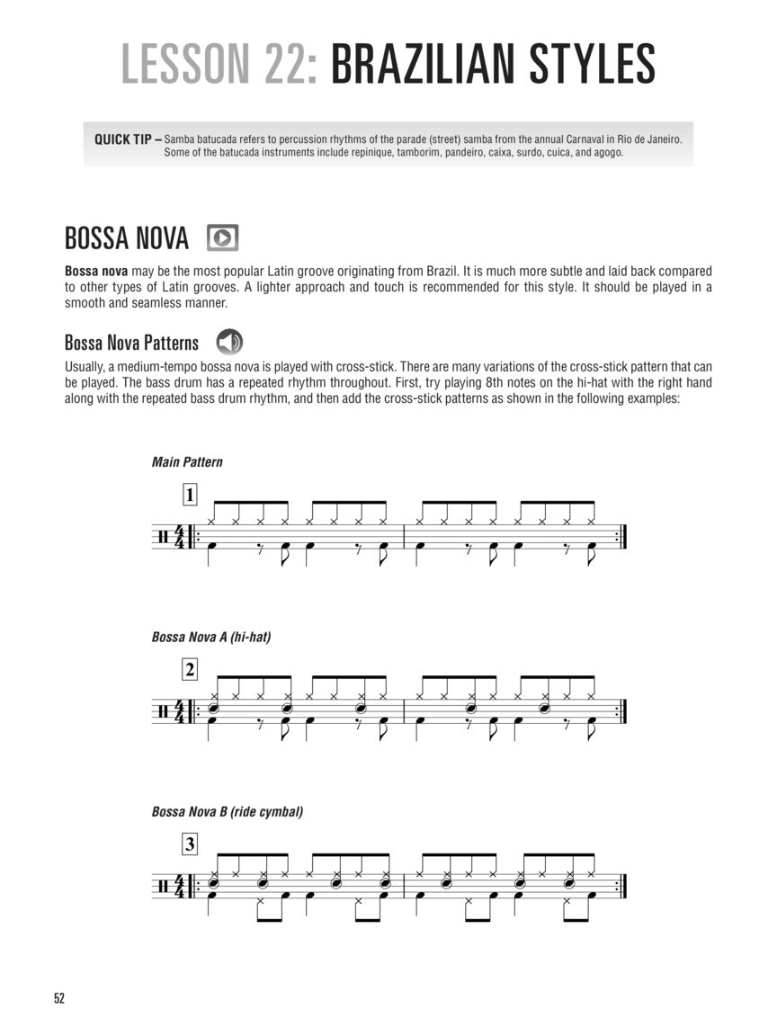 Hal Leonard - Drumset Method Bk 2