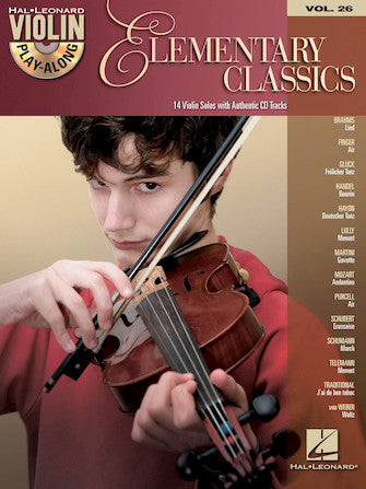 Hal Leonard Violin Play Along Elementary Classics Vol.26