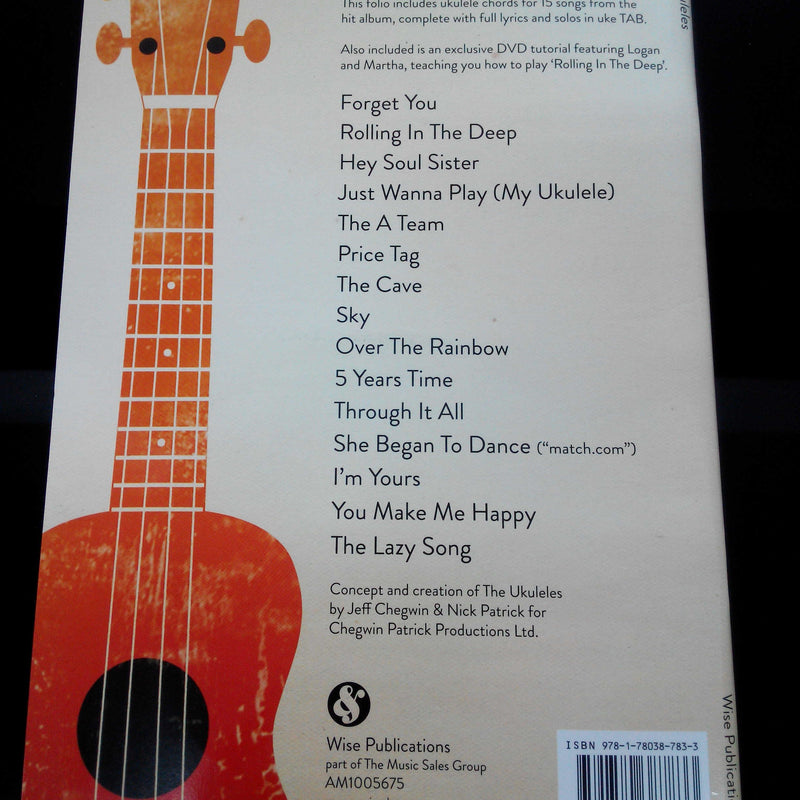 MSL The Ukulele Tutorial Uke Book/DVD