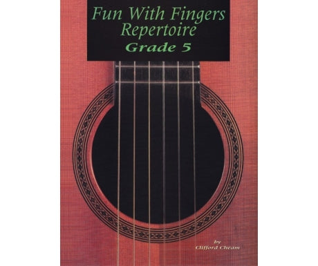 Fun with Fingers Repertoire guitar book singapore sg