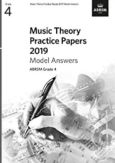 2019 Music Theory Paper (Answers) - G4